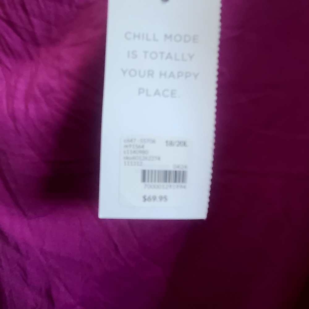 Women's Purple and Floral Sleepwear Set - Picture 7 of 7